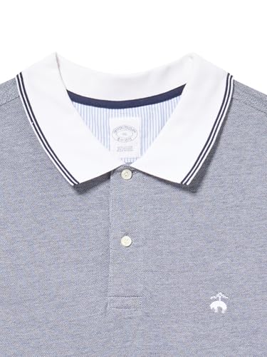 Brooks Brothers Men's Short Sleeve Cotton Pique Stretch Logo Polo Shirt3