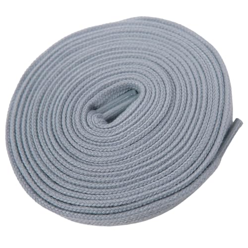 [HIROMARUjp] WIDE COTTON SHOELACE �C�R �V���[���[�X �C�Ђ� (Cool Gray, 140cm)