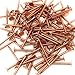 Dubbs Hardware 1.5-Inch Pure Copper Roofing Nails - 10 oz Pack of Solid Copper Slate Spikes for Roofing, Flashing, Furniture, and Boat Building - 3/8