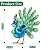 Ratuor Metal Peacock Decor Garden Statue Yard Art Outdoor Sculpture for Lawn Patio Backyard Decoration,Housewarming Birthday Gifts for Women