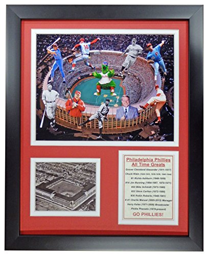 image for Legends Never Die MLB Philadelphia Phillies All-Time Greats Framed Pho