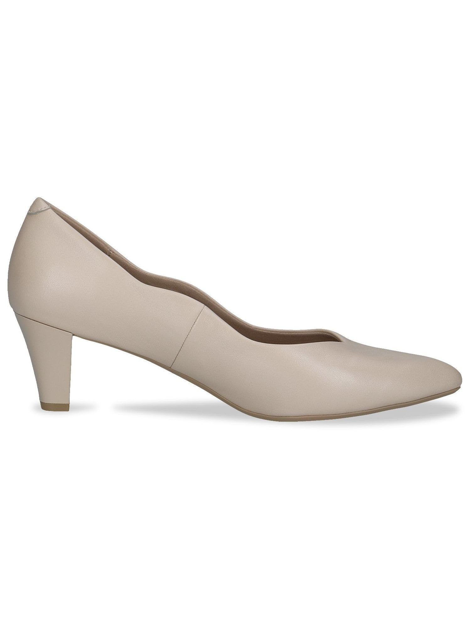 CAPRICE Damen Pumps aus Leder mit Trichterabsatz