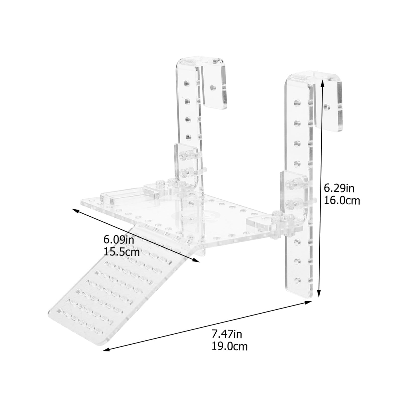 ibasenice Plateforme Flottante pour Tortues et Reptiles Aquatiques Rampe Escalade Facile à Installer Décor pour Aquarium et Bassin Accessoire pour Terrarium Extérieur