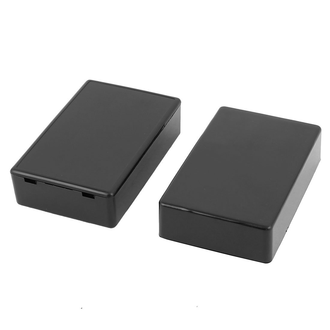 STORE99® 2 Pcs Terminal Case Enclosure DIY Black Fireproof ABS 70x45x18mm Junction Box