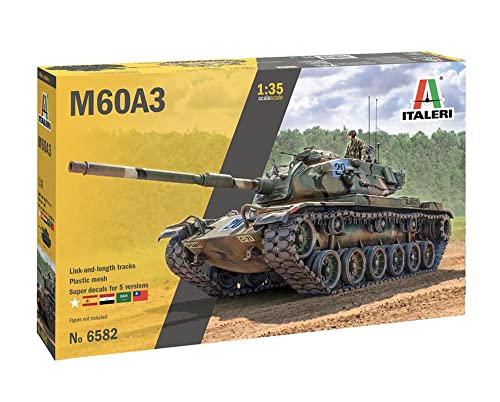 Italeri M60A3 Patton maquette de char américain Cold War miniature 1/35