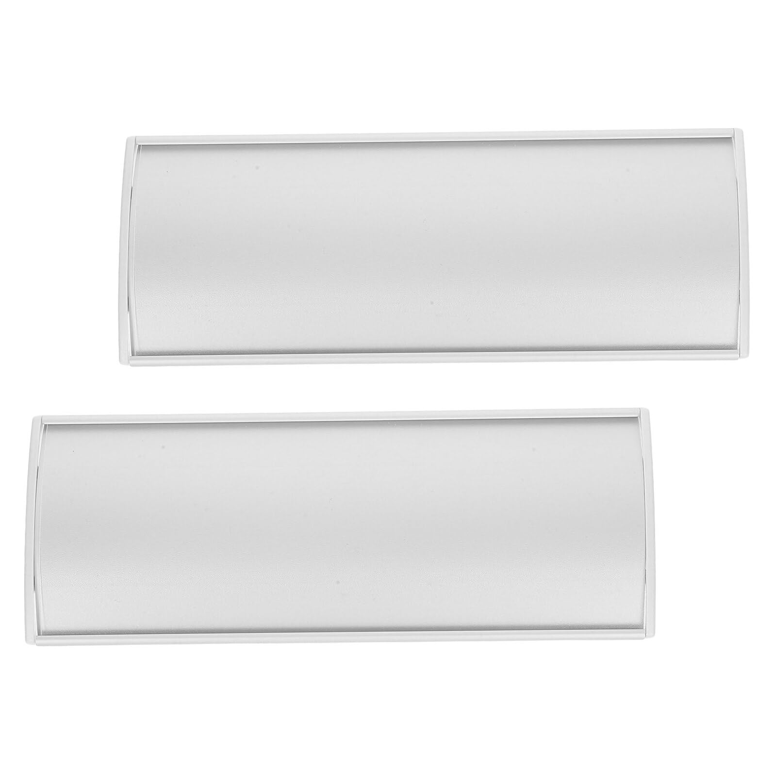 Plaque de porte aluminium sans outil pour un changement de nom rapide