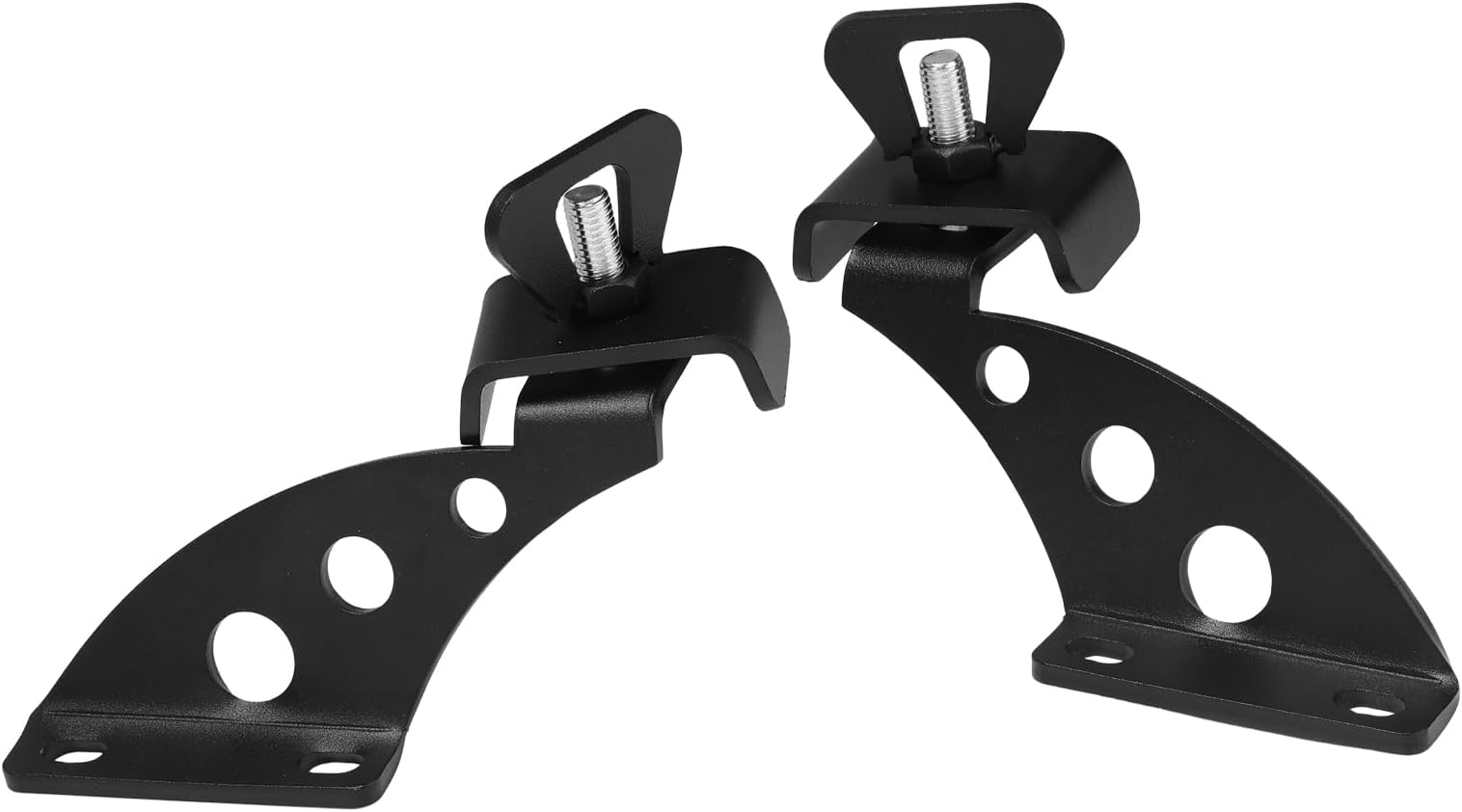 Jack Mount Hood Hinge/Door Hinge Bracket Compatible with Jeep Wrangler JK JL JKU 2007-2024 High Lift Jack Holder Accessories