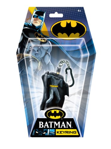 DC Batman Defending PVC Figural Key Ring,Multi-colored