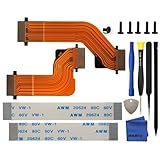 iParto R2 L2 L1 R1 Button Cable for Sony PlayStation 5 PS5 Controller Connector Trigger Button Ribbon Flex Cable V1 + V2