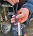 Fire-Fast Trekker. Best Emergency Waterproof Survival Fire Starter. Magnesium and Euro Fire Steel Ferro Rod. Compact Durable Tool for Bushcraft, Camping, Backpacking, Hiking, Hunting, or Bug Out Bag.