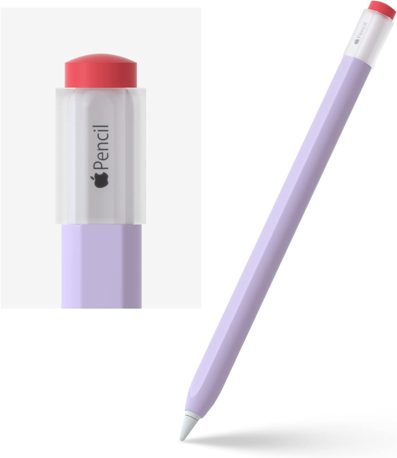 OJOS Silicone Case for Apple Pencil 2nd Generaion Cover,Protective Holder Grip Sleeve with Cap Accessories Compatible for iPad Pro 11 12.9 inch, Purple (B0CX89XVDG) Amazon Price History, Amazon Price Tracker