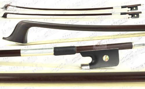 D Z Strad Cello Bow - Model 900 Sartory Copy - Pernambuco Bow with Ebony Parisian Eye Frog (4/4 - Pernambuco) (4/4 - Full Size)
