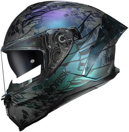 Capacete Moto Norisk Strada 2 Cobra Spoiler Fechado Moto