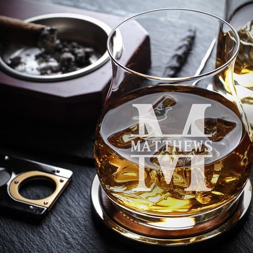 Engraved Canadian Glencairn Whisky Glass (Personalized Gift)