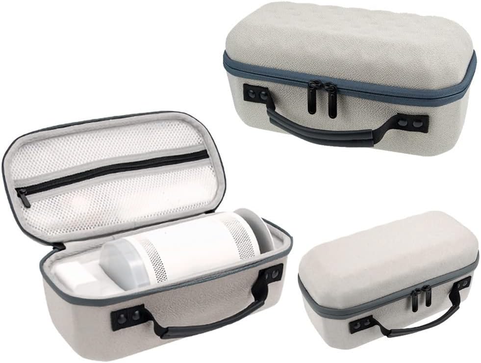 ZYTSHOP Travel Case Compatible with Samsung The Freestyle Smart Portable Projector, Carry Bag EVA Portable Protect Box Home Projector Handbag Storage Bag