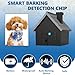 Dog Barking Control Devices, Anti Barking Device Ultrasonic Dog Barking Deterrent with 4 Modes, Stop Barking Dog Devices Up to 50 Ft Range, 2 in 1 Weatherproof Bark Control Device Outdoor Indoor