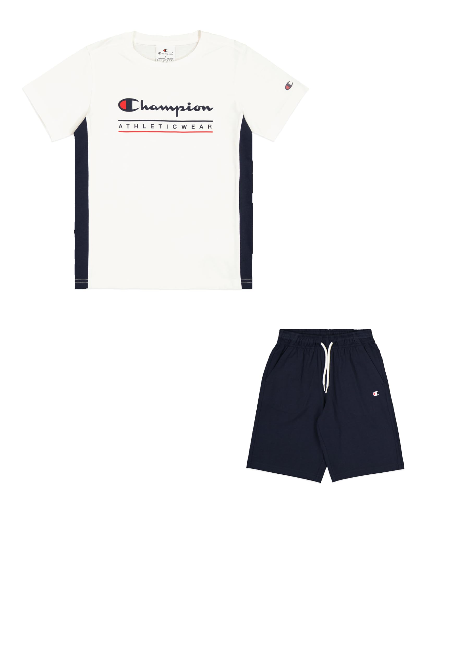 Champion Legacy Boy - Graphic Crewneck Set With Large Logo Set Garçon