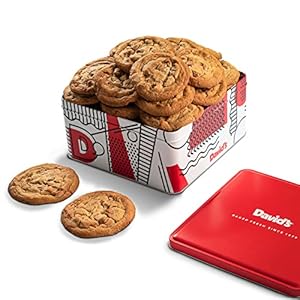 David’s Cookies 2lbs Peanut Butter Fresh Baked Cookies – Delectable & Premium Ingredients – No Added Preservatives Cookie Gift Basket