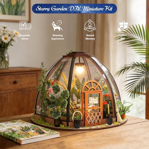 Soothee Night Garden Greenhouse Book Nook Kit thumbnail 2