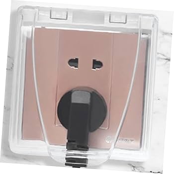 Amazon.co.jp: ETHZZLE 86型ソケットボックス 防水カバー 4個