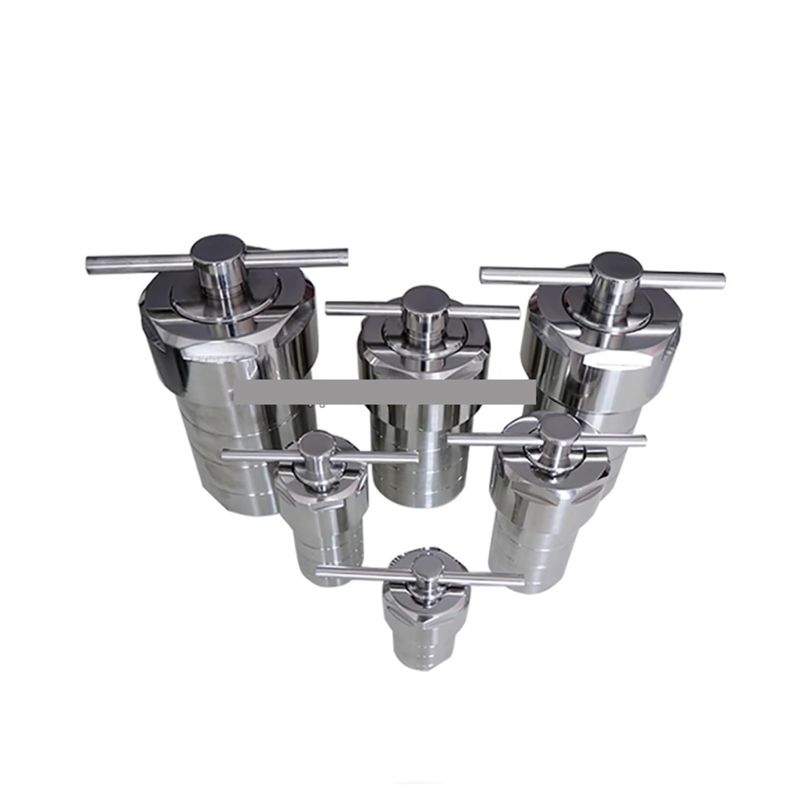 Autoklavenreaktor, 5–500 ml hydrothermischer Autoklavenreaktor mit PTFE-Kammer, hydrothermischer Synthese-Hochdruck-Aufschlusstank,Zuverlässige Dichtungsstruktur(25ml se)