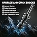 VibeUp 2PCS Front Struts Shock Absorber Fit For Dodge Journey 3.5L V6 AWD/FWD 2009-2010, for Journey 3.6L V6 2011-2019, 172510 172509 Complete Struts with Coil Spring Assembly