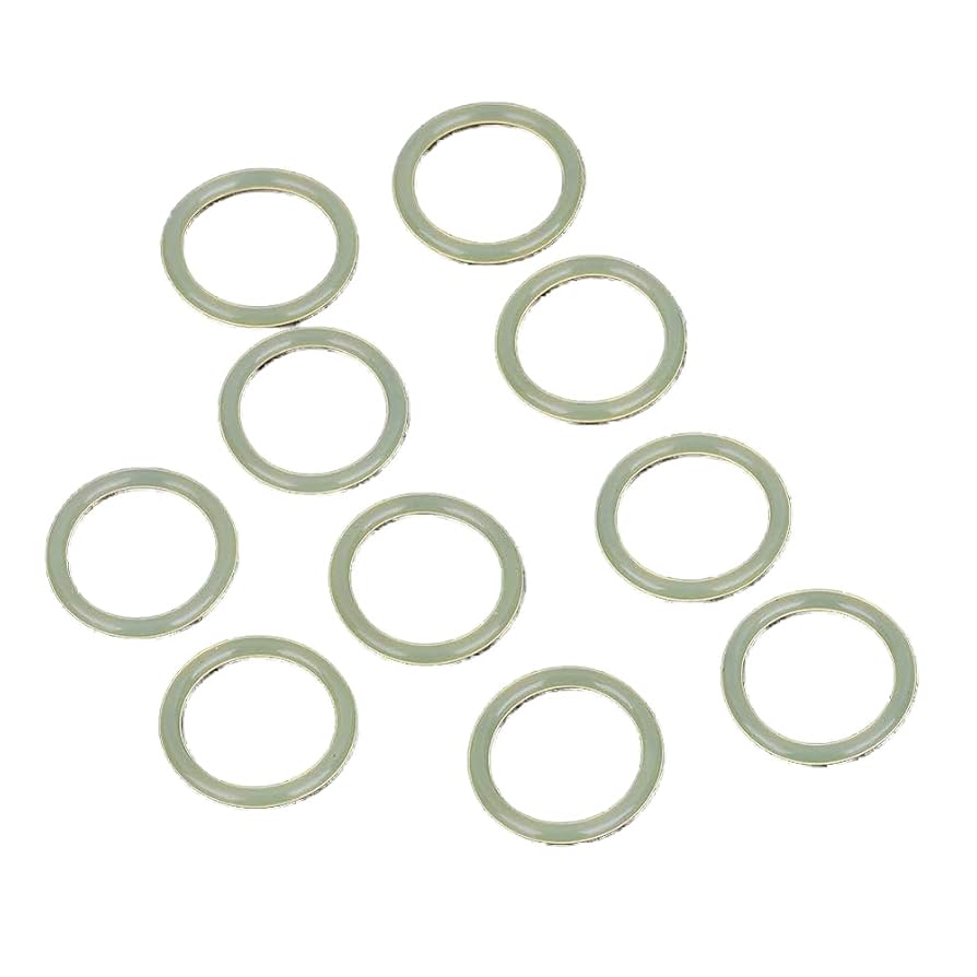 O-Rings Polyurethane - 10pcs 13.8x1.9mm Polyurethane High Strength O-Rings For Paint Ball Gun CO2 Air Tank (Beige