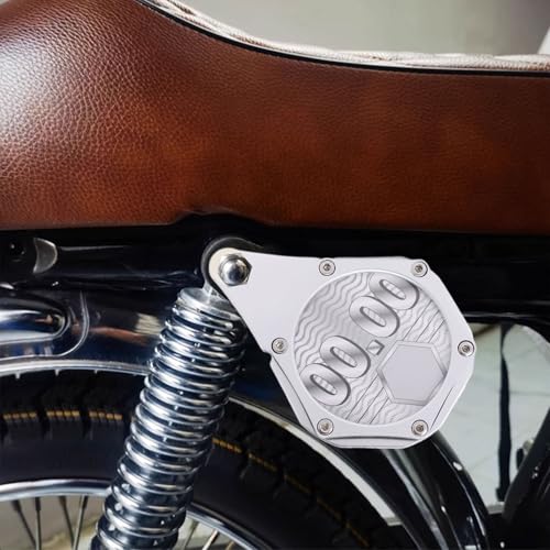 Support en aluminium étanche et antivol pour vignette de moto et cyclomoteur - 2