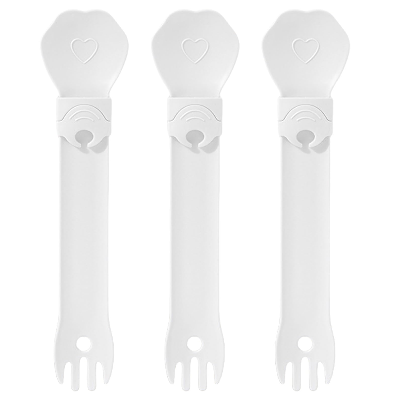 Hsioluted Practical Treat Squeezer Spoon for Cats Feeding Food Dispenser Wet Food Feeders Squeeze Feeders Storage 3PCS Cats Treat Dispenser