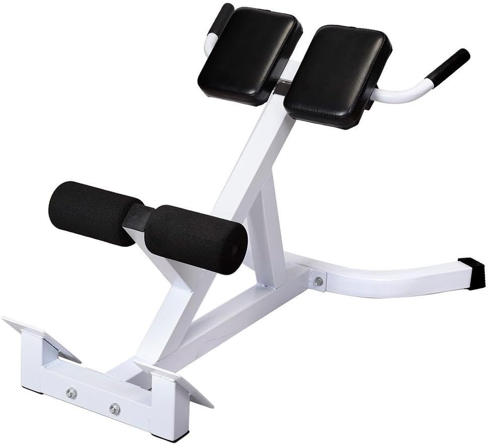 Size 45° Extension Hyperextension Back Exercise AB Bench Gym Abdominal Roman Chair