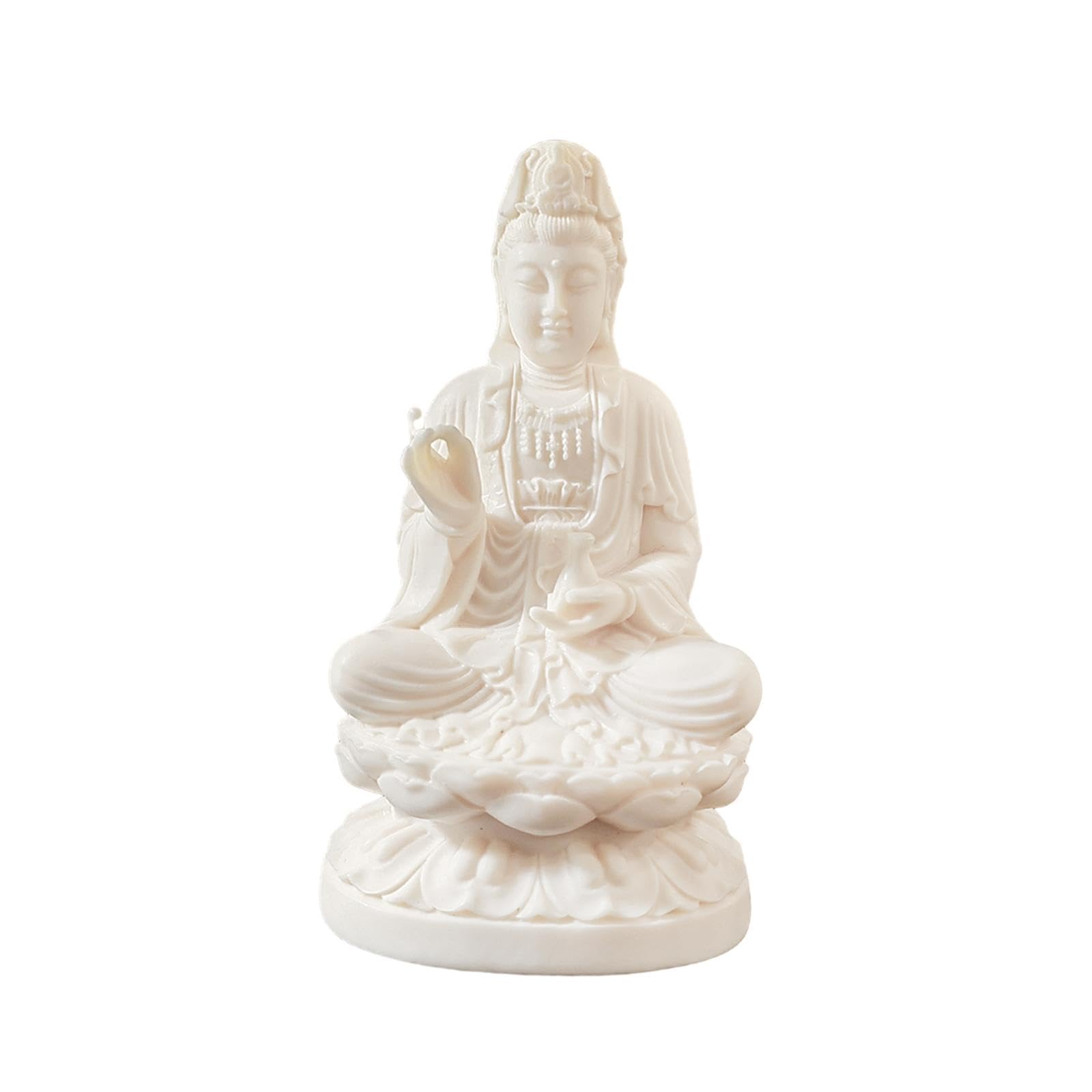 Statue de Guanyin bouddhiste : figurine décorative de Bodhisattva pour décoration maison