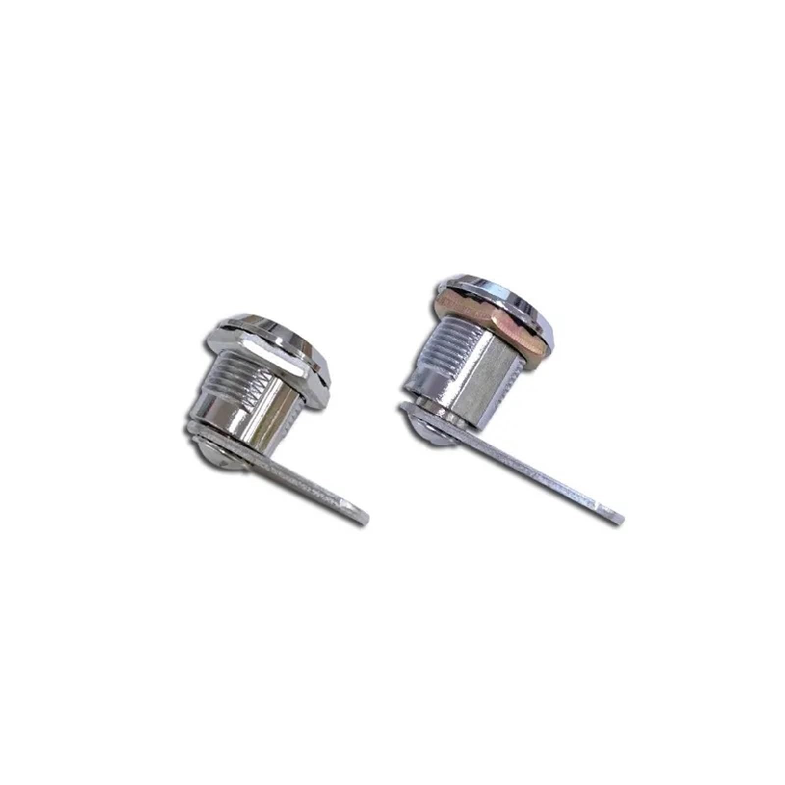 Cerradura tubular de leva, Paquete de 4 cerraduras gabinete MS705-16/20 for escritorio oficina, buzón, triangulares leva(4sets-16mm-with Key)