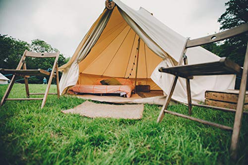 4 m + Bell Tente cloche avec tapis de sol à fermeture éclair de tente cloche Boutique