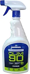 Quimi 90 Desengordurante e Multiuso para Limpeza Doméstica Pesada Inox Grelhas Fogão Geladeiras Micro Ondas (1 Litro)