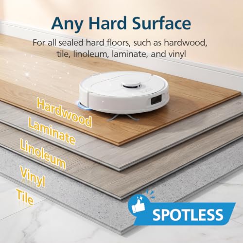 Image of 10 Pack Mop Pads for Roborock Qrevo S5V, QV 35A 35S, Saros 10R, Curvx, Curv S5X, Edge S5A, Master, Slim, Q Revo S /Pro /Plus /MaxV Robot Vacuum Cleaner, Mop Pad Replacement Accessories