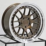 Aodhan DS-06 Custom Wheel - 19x9.5, 15 Offset, 5x114.3 Bolt Pattern, 73.1mm Hub - Bronze with...