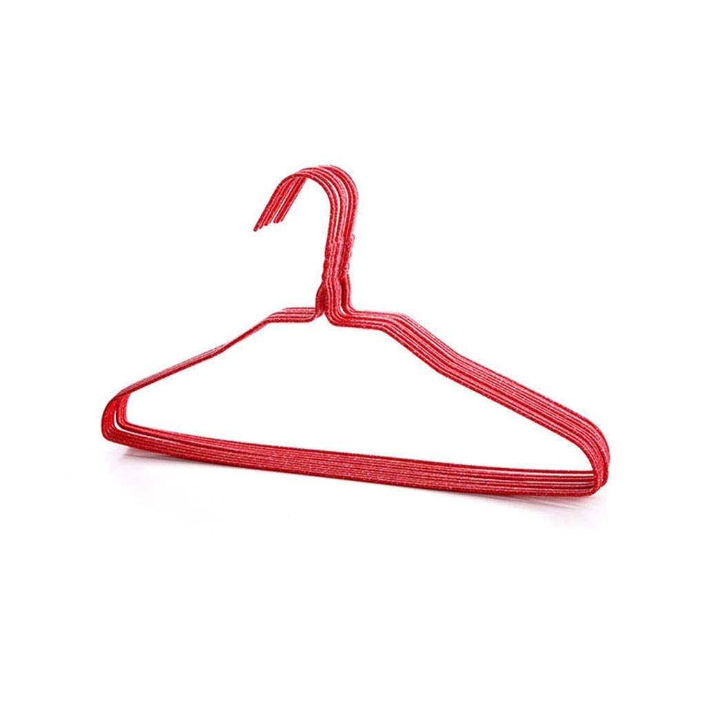 MOBYGKFY Children Adult Clothes Hanger Clothes Drying Rack Non-Slip Metal Shirt Hook Hangers Coat Hanger Clothes Accessories Rack(Argento)