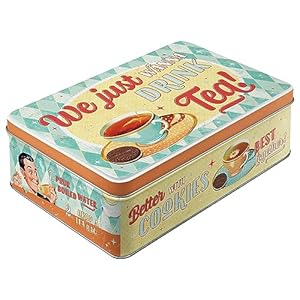 Nostalgic-Art Retro Vorratsdose Tea & Cookies 2,5 l
