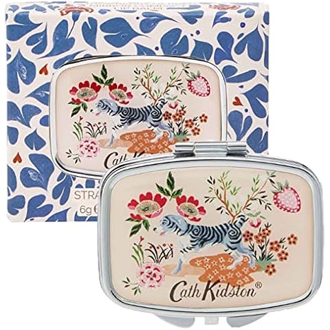 Cath Kidston Artist Kingdom Compact Mirror Lip Balm | Help Lips Feel Soft | Shea Butter, Cocoa Seed Butter & Vitamin E | Cruelty Free & Vegan Friendly | 6g Cover