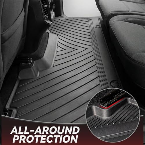 Image of YITAMOTOR Floor Mats for 2025 2026 Ram 1500 Crew Cab with 1st Bucket Seat