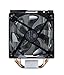immagine 2Cooler Master Hyper 212 LED Turbo Black Cover Ventola per CPU '4 Heatpipes, 2x Ventola da 120mm PWM, LED Rossi' RR-212TK-16PR-R1