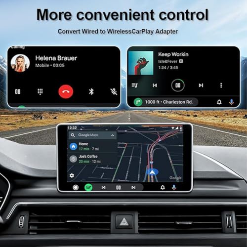 Adaptateur Carplay sans fil Peugeot 208 2016-2018 et Android Auto