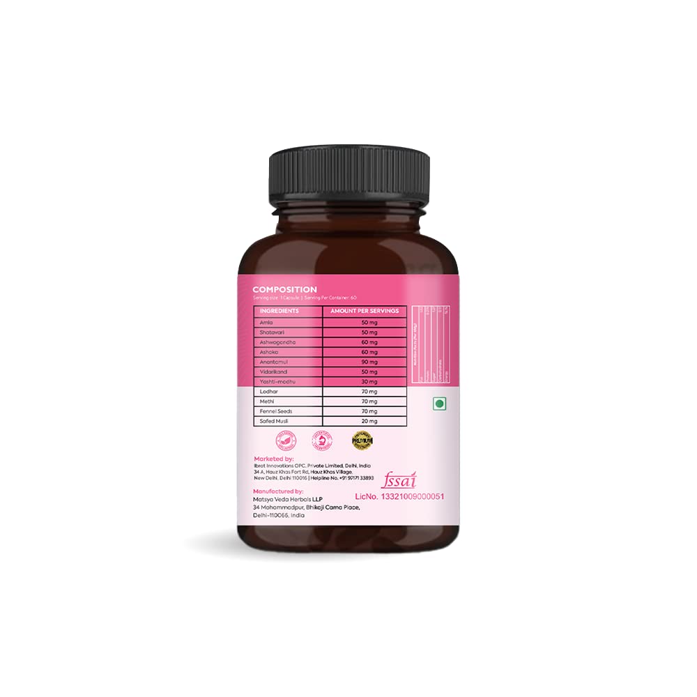 Ayuvya Boomax Capsules for Women | 60 Capsules - Image 2 thumbnail
