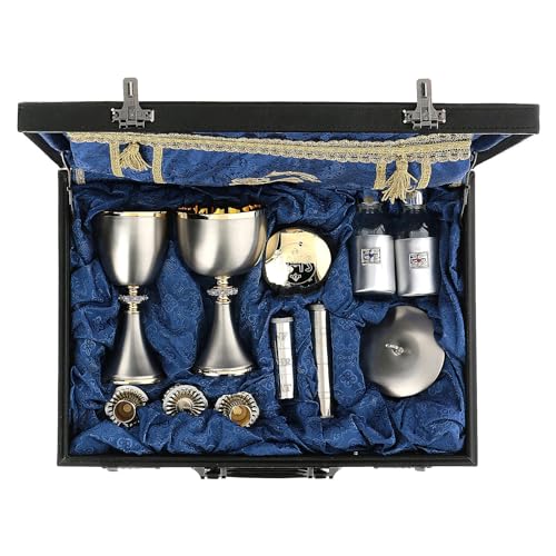 Briefcase in Blue Silk with Embroidery4