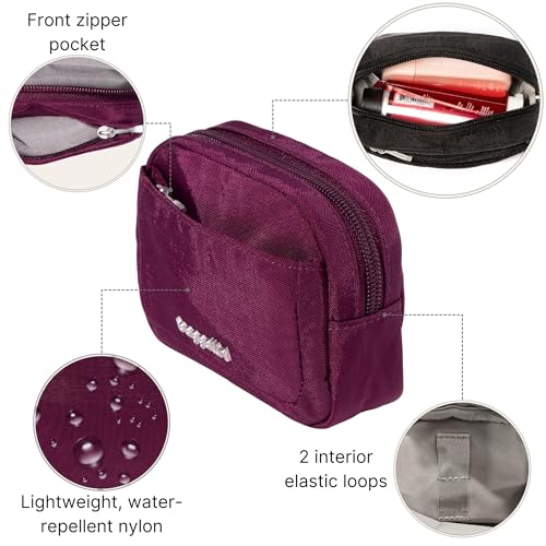 Image of Baggallini Women's Pocket Cosmetic - Lightweight Bag - Travel Essentials Makeup Organizer Mini