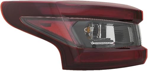 HEADLIGHTSDEPOT Luz trasera exterior izquierda del lado del conductor compatible con Nissan Rogue Sport CAPA 20-21 certificado