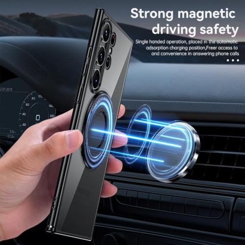 Coque pour Samsung Galaxy S23 Plus antichoc magnétique et transparente
