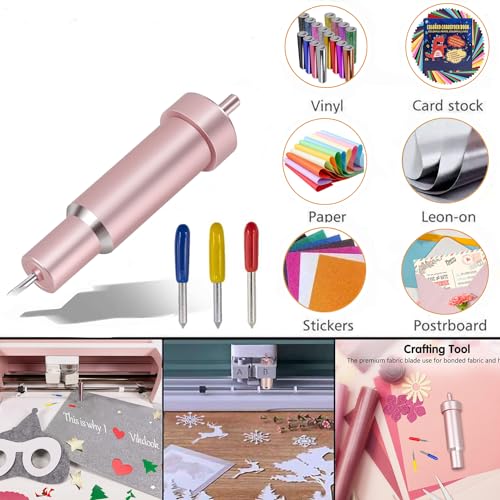 VIKDOOK Lâmina de ponta fina, lâmina de corte profundo, lâmina de corte de substituição, compatível