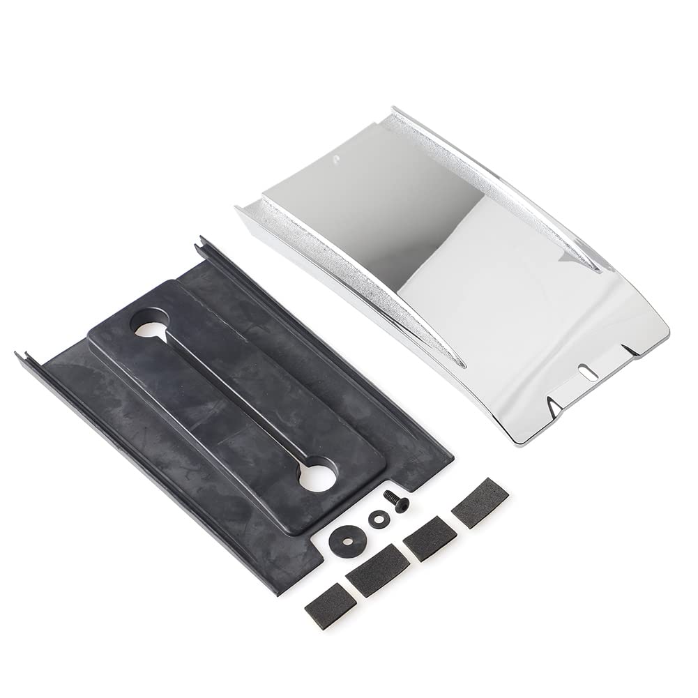 Drag Specialties Chrome Lower Dash Extension Panel For Harley 00-17 FXST