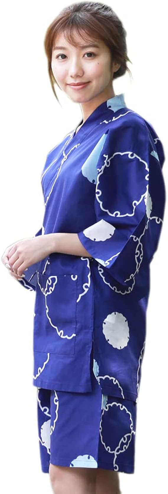 Amazon 甚平 レディース 28 紺地に雪輪 M L 平織り女物甚平上下2点セット 甚平 通販 Amazon 甚平 レディース 28 紺地に雪輪 M L 平織り女物甚平上下2点セット 甚平 通販